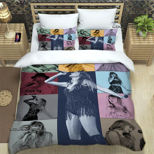 Discover Swift Theme Bed Set – Aesthetic Music Lover Decor