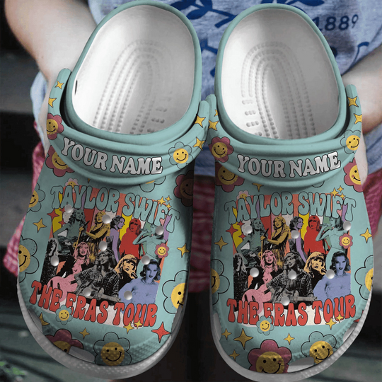 Discover Personalized Swift Inspired Clogs – Aesthetic Fan Style Shoes