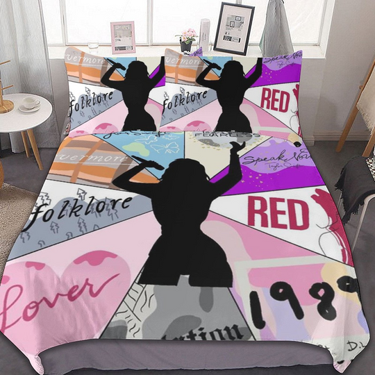 Discover Swift Bedding Set – Stylish Fan Bedroom Decor