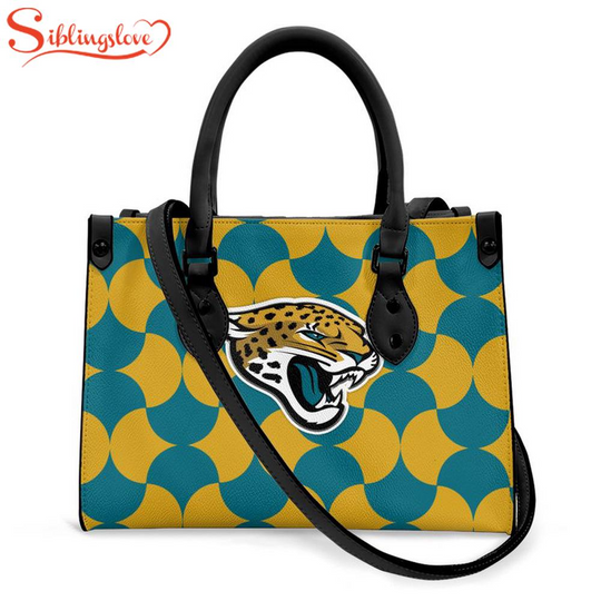 Discover Jacksonville Jaguars India Mahdavi’s Bold Bisazza Pattern Leather Handbag