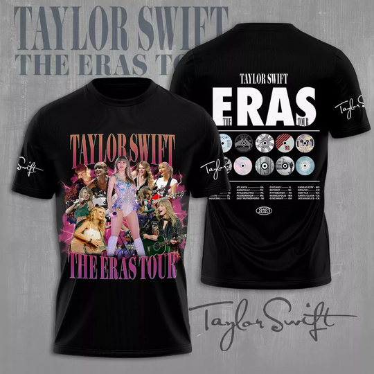 Discover Swift 3D T-Shirt Gift For Fan