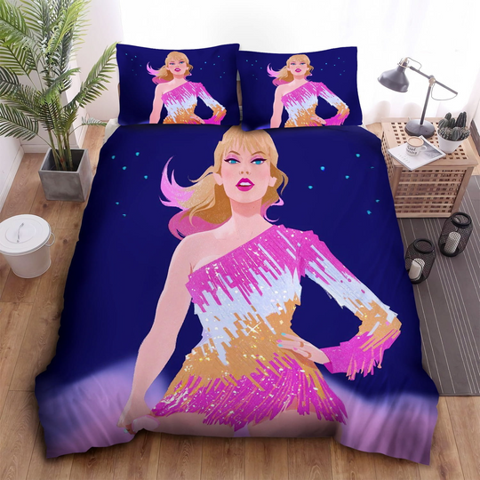 Discover Swift Theme Bedding Set – Modern Fan Room Decor