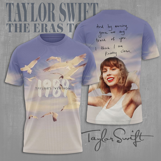 Swift 1989 3D Apparels T-Shirt