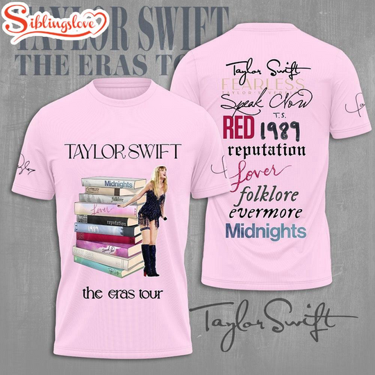 Swift 1989 Lover All Over Print T-Shirt Music 3D Shirt For Fans