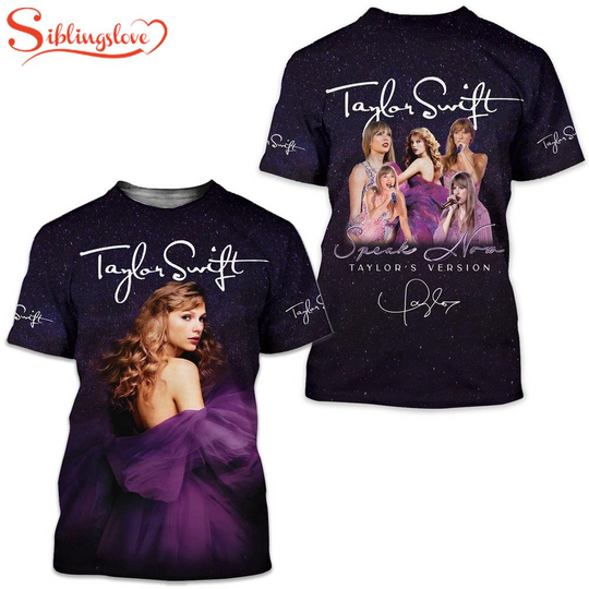 Discover Swift Version All Over Print T-Shirt Music 3D Shirt For Fans