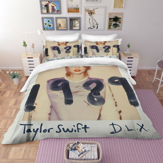 Discover Swift 1989 Bedding Set, Quilt Bed Set Duvet Cover Comforter Bed Set