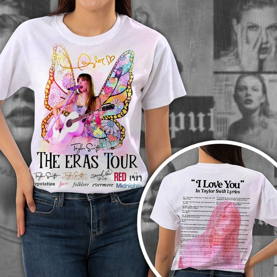 Discover Swift Eras Tour 3D T-Shirt