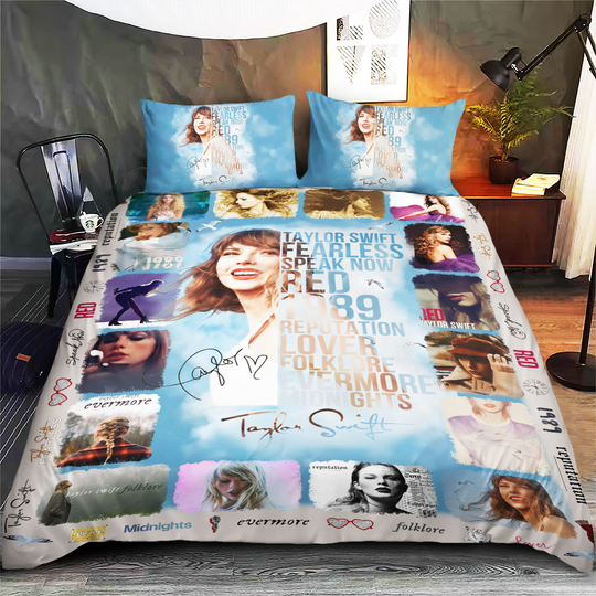 Discover Swift 2019 3D Printed Bedding Set For Fans Duvet Cover X Amp Pillow Cases