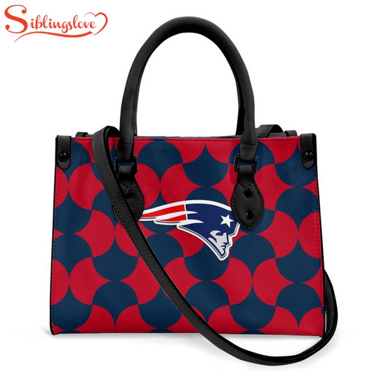 Discover New England Patriots India Mahdavi’s Bold Bisazza Pattern Leather Handbag