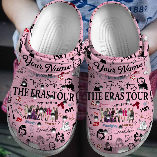 Discover Personalized Swift Inspired Clogs – Aesthetic Fan Style Shoes