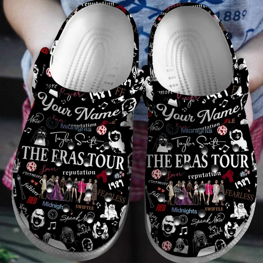 Discover Personalized Swift Clogs – Trendy Pop Music Fan Shoes