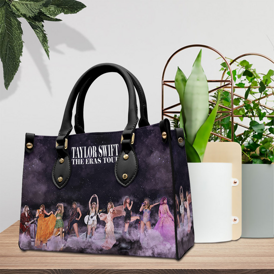 Discover Swift Inspired Leather Handbag – Modern Fan Bag
