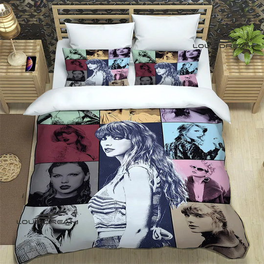 Discover Swift Bedding Set – Trendy Pop Music Bedroom Set