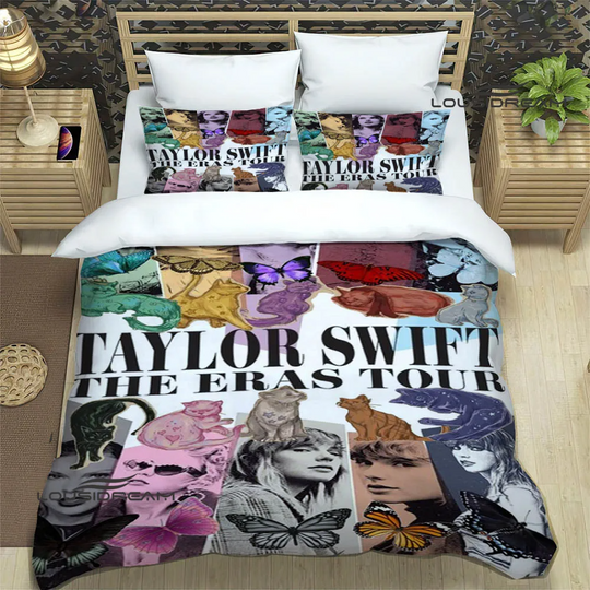 Discover Swift Bedding Set, Quilt Bed Set Duvet Cover Comforter Bed Set
