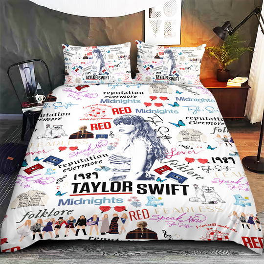 Discover Swift Inspired Bed Sheet Bedding Set – Cozy Home Style