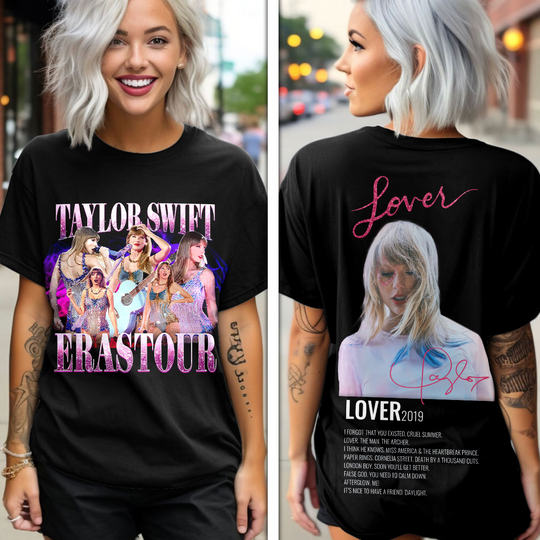 Discover Swift Eras Tour 3D T-Shirt Gift For Fan
