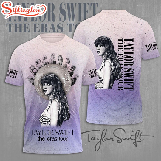 Discover Swift Tour Music 3D All Over Print T-Shirt Music 3D Shirt For Fans