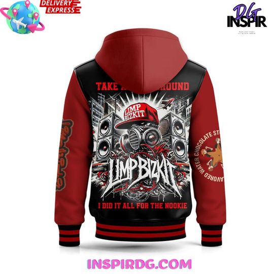 Limp Bizkit Special Edition Hooded Baseball Jacket