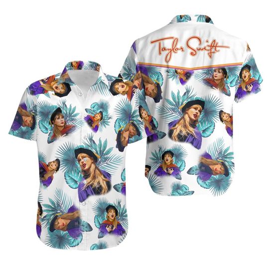 Discover Music Eras Swift Hawaiian Shirt, Summer Shirt, Gift for Fans