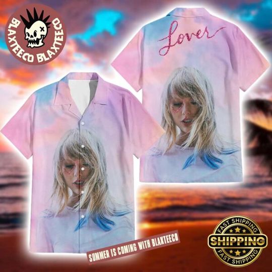 Discover Swift Lover Album Cover Hawaiian Shirt, Summer Shirt, Gift for Fans