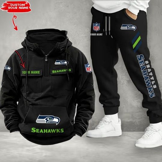 Seattle Seahawks Vintage Men’s Hoodie And Pants