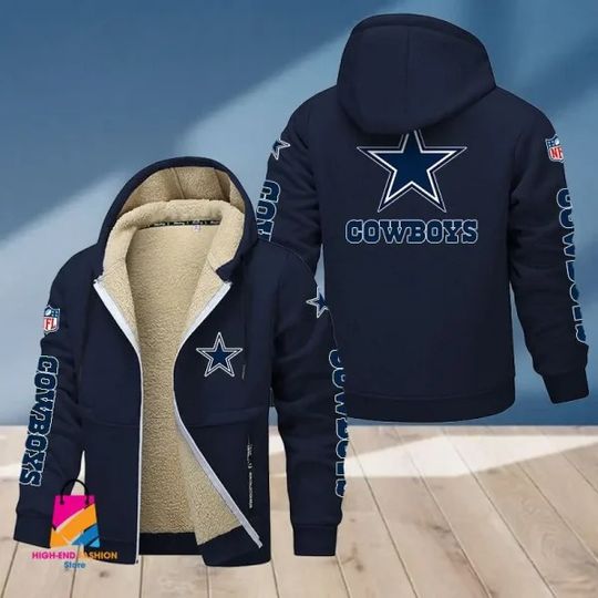 Dallas Cowboys Zipper Hoodies