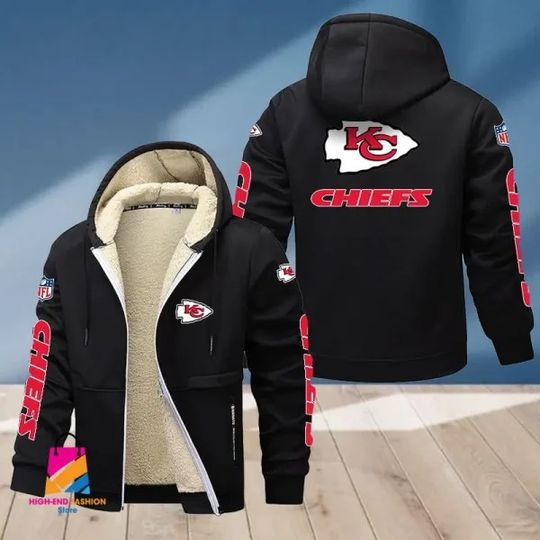 Kansas City Chiefs Zipper Hoodies