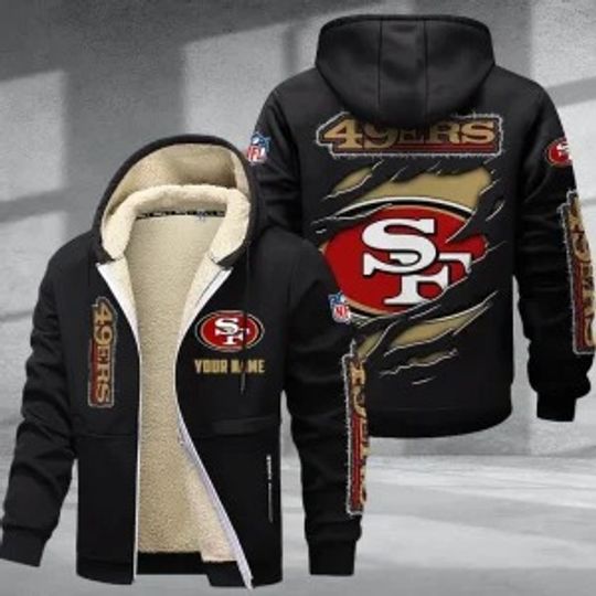 San Francisco 49ers Zipper Hoodies