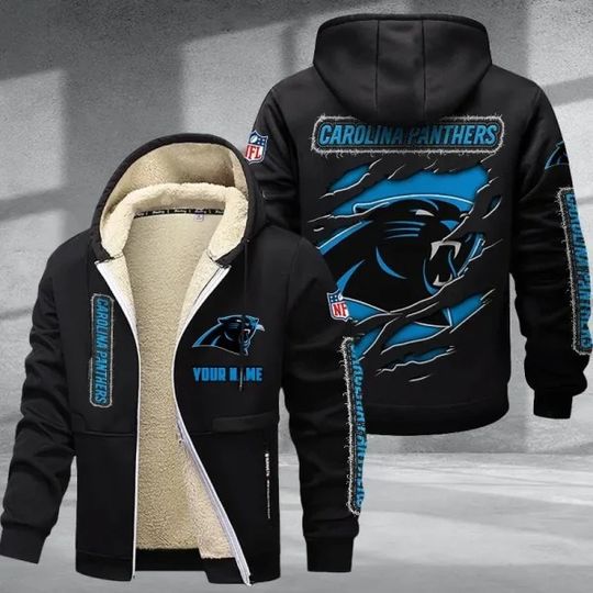 Carolina Panthers Zipper Hoodies