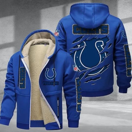 Indianapolis Colts  Zipper Hoodies