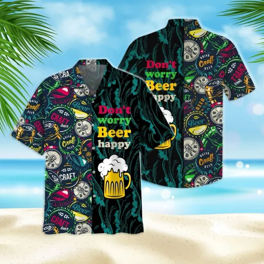 Discover Beer Happy Hawaiian Shirt Unisex Adult Hw7231_h0i_91 Tropical Hawaiian Shirt