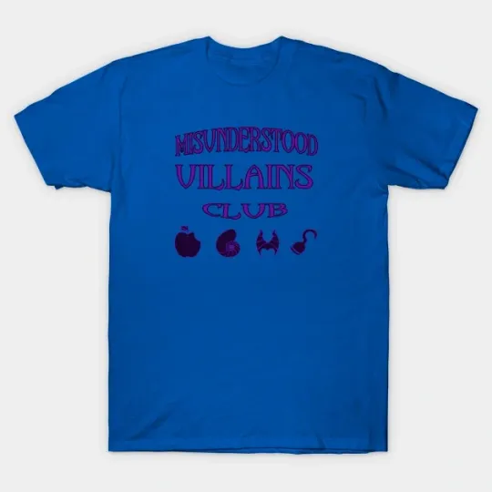 Discover Disney Misunderstood Villians Club T-Shirt, Gift For Friends