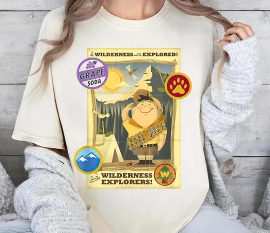 Discover Disney Up Join The Wilderness Explorers T-Shirt, Gift For Friends