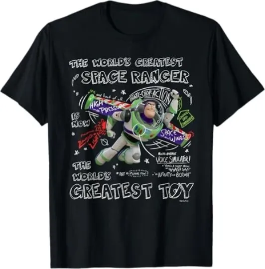 Discover Disney Pixar Toy Story Buzz Lightyear The World’s Greatest T-Shirt
