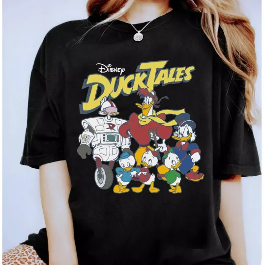 Discover Disney Duck Tales Friends Group T-Shirt, Gift For Friends