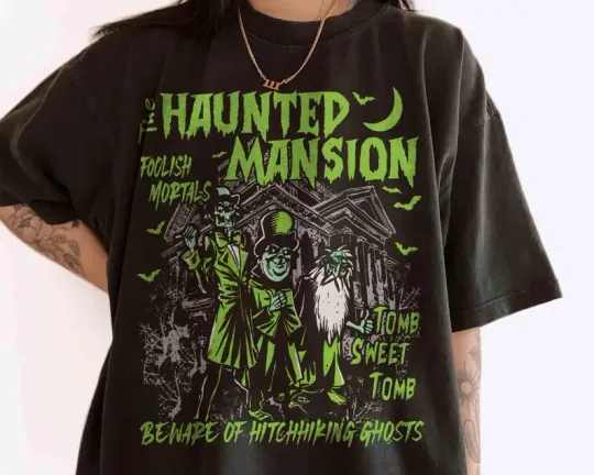 Discover Disney Hitchhiking Ghosts T-Shirt, Gift For Friends