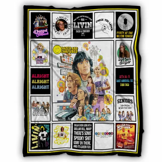 Discover Dazed and Confused Blanket, Dazed and Confused Movies Fleece, Sherpa Gifts