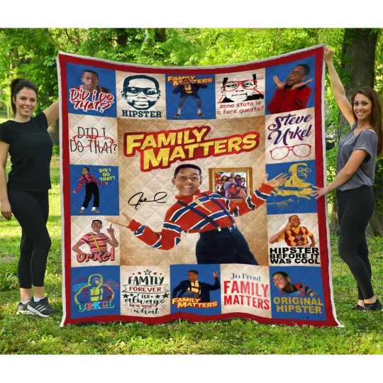 Discover Family Matters Quilts, Family Matters TV Series Quilt Blanket Soft and Cozy