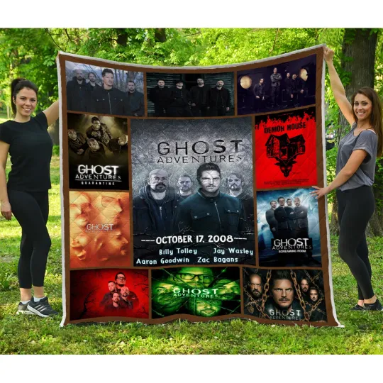 Discover Ghost Adventures Quilt, Ghost Adventures TV Series Quilt Blanket Soft and Cozy