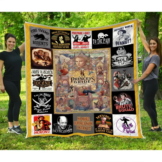 Discover The Princess Bride Quilt Soft and Cozy, The Princess Bride Movies Quilt Blanket