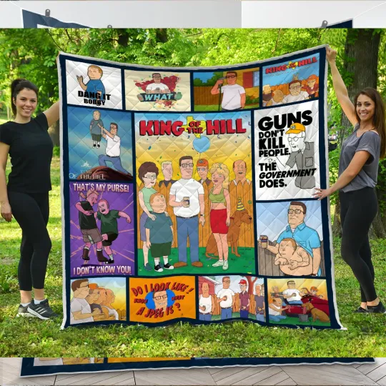 Discover King of the Hill Quilt, King of the Hill TV Series Quilt Blanket Soft and Cozy