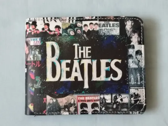 The Beatles Bi-Fold Leather Wallet for Men