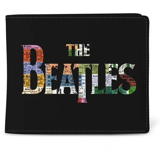 Discover The Beatles Wallet – Tickets Design –Leather Wallet for Men