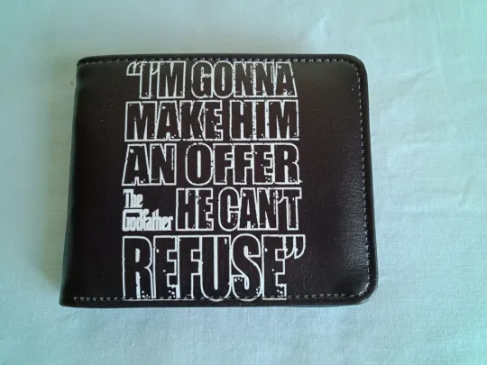 Discover The Godfather Bi-Fold Leather Wallet for Men
