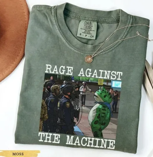 Discover Portland Frog Protest Unisex Shirt, Anti Fascism comfort color shirt hot