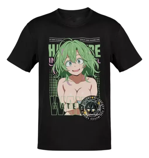 Anime Boku No Hero Toru Hagakure Invisible Girl T-Shirt