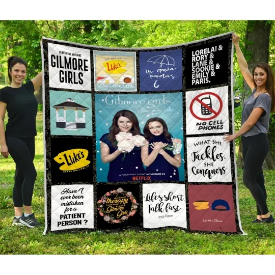Discover Gilmore Girls Quilt, Gilmore Girls TV Series Quilt Blanket Soft and Cozy Luxury