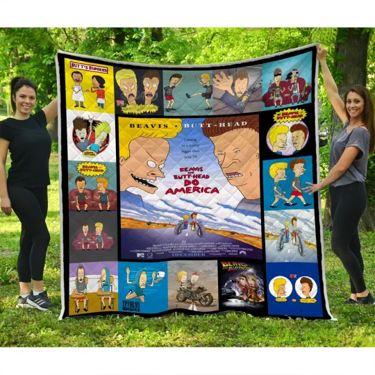 Discover Beavis and Butt-Head Quilt, Beavis and Butt-Head TV Series Quilt Blanket Gifts