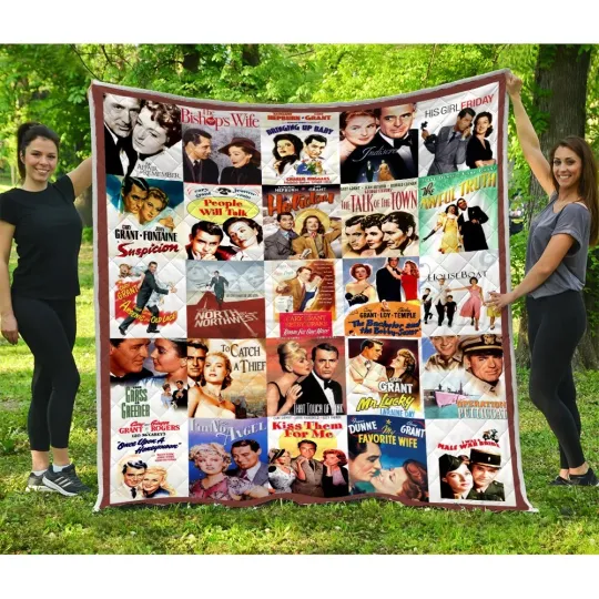 Discover Cary Grant Quilt, Cary Grant Quilt Blanket Soft and Cozy Luxury Gifts