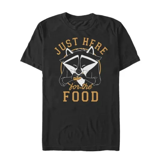 Discover Disney Pocahontas Meeko Here For Food T-Shirt